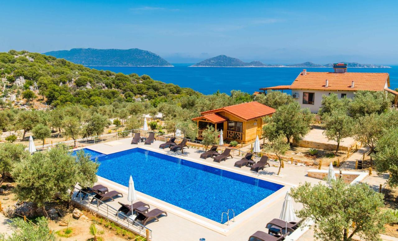 Doganin Ruhu Hotel & Bungalow Каш Екстериор снимка