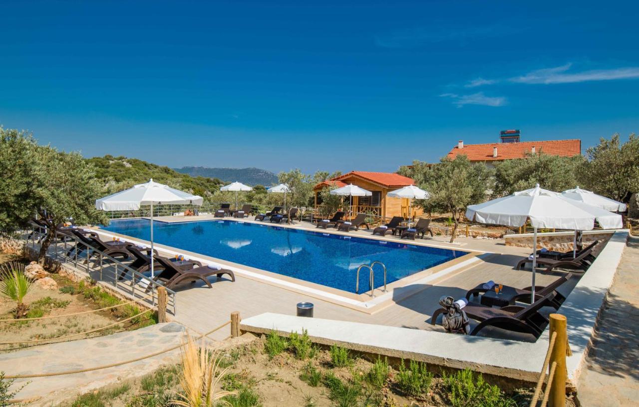 Doganin Ruhu Hotel & Bungalow Каш Екстериор снимка
