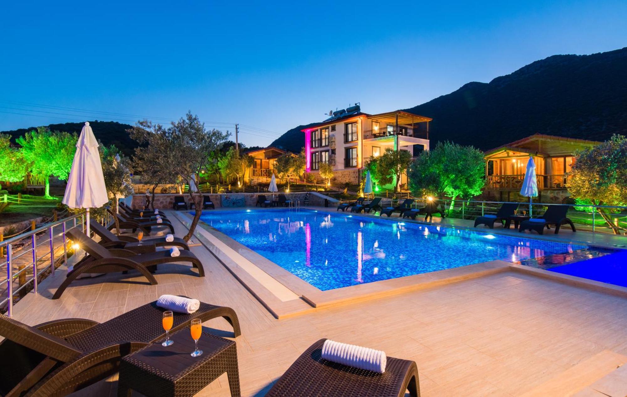 Doganin Ruhu Hotel & Bungalow Каш Екстериор снимка