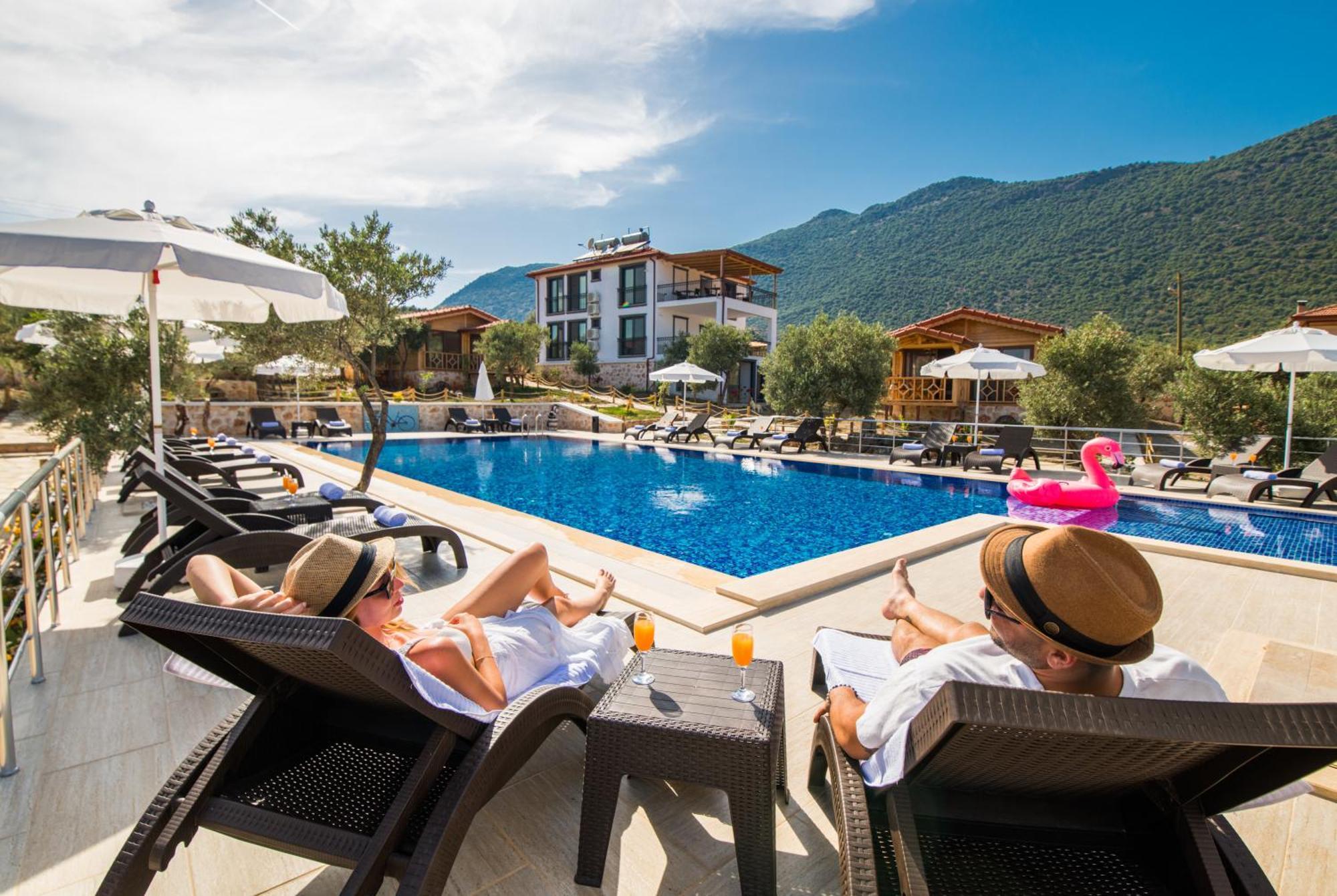 Doganin Ruhu Hotel & Bungalow Каш Екстериор снимка