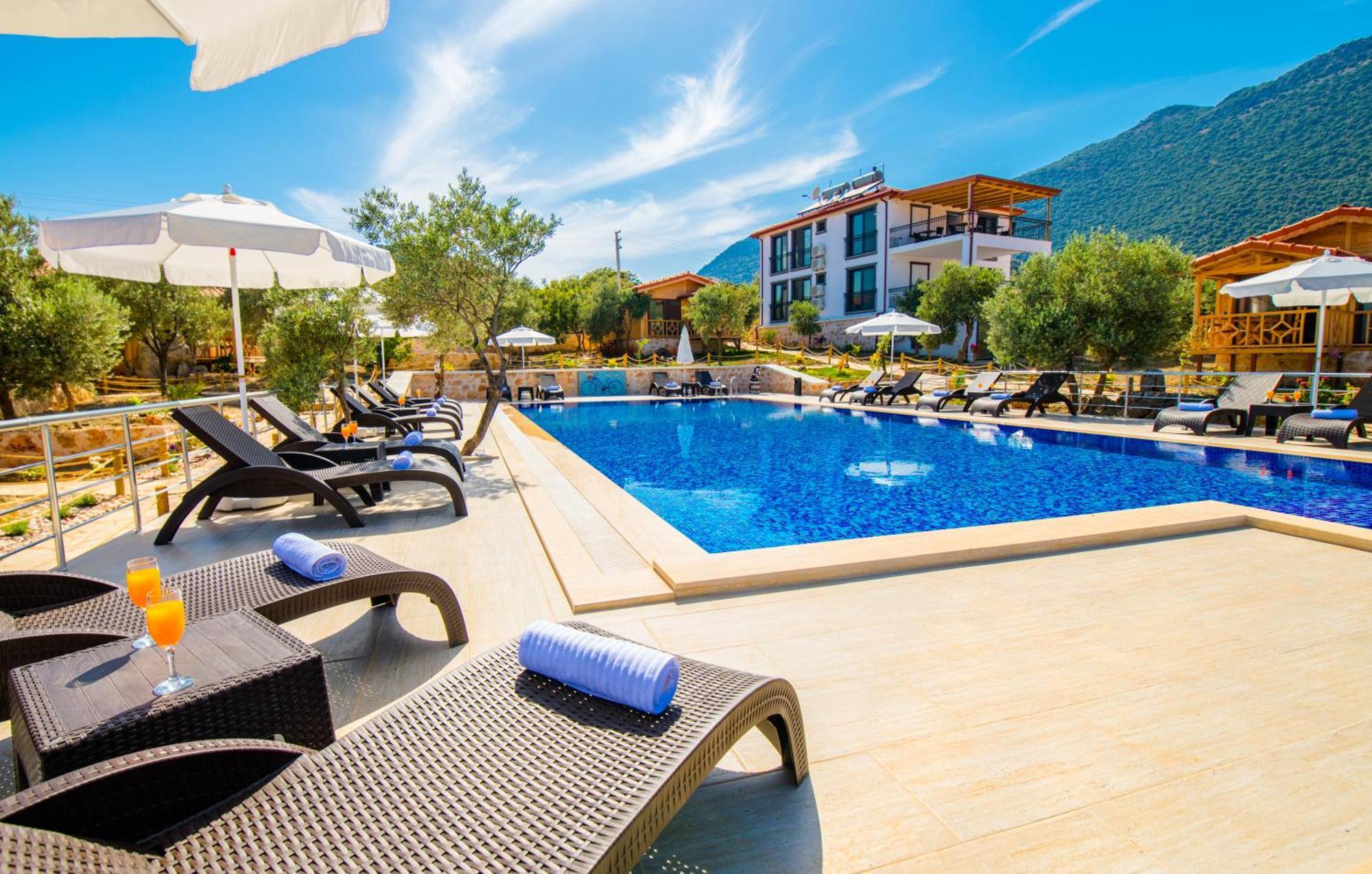 Doganin Ruhu Hotel & Bungalow Каш Екстериор снимка
