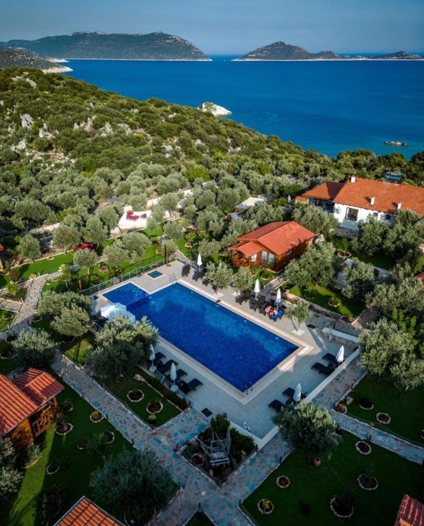Doganin Ruhu Hotel & Bungalow Каш Екстериор снимка